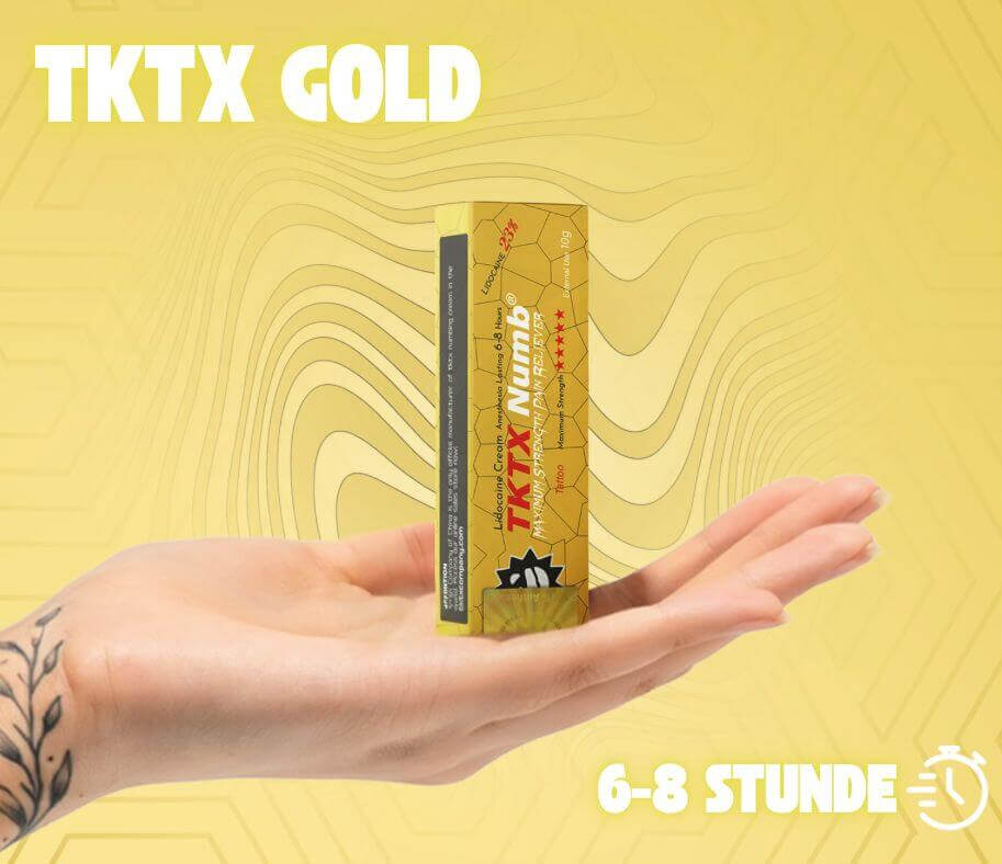 Alternative view of TKTX numb Gold