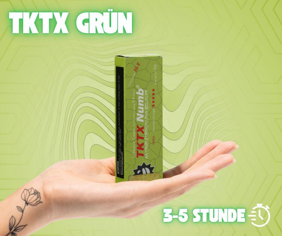 Alternative view of TKTX numb Grün